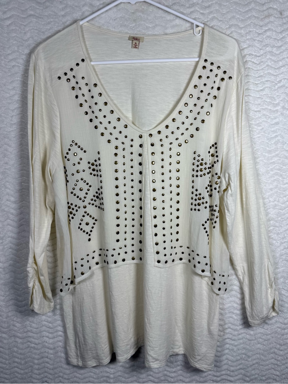 ivory Reba McEntire lifestyle brand top. So beautiful 🤩🧡